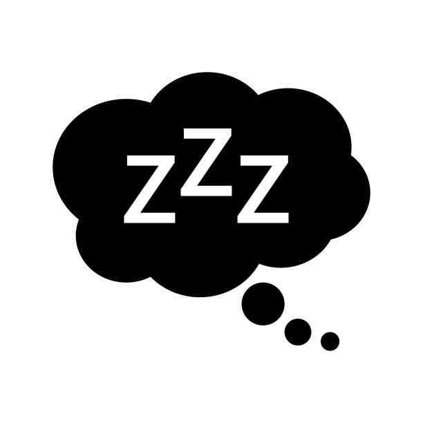 sleep, icon, comic, bubble